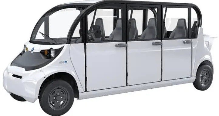 GEM E6 six-seat electric neighborhood shuttle